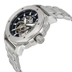 Fossil Modern Machine ME3081 50mm Men’s Automatic Watch – Silver Skeleton Dial & Silver-tone Stainless Steel Bracelet
