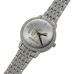 Michael Kors Melissa MK4370 33mm Women's Quartz Watch – Sunray Silver with Silver Stainless Steel Bracelet