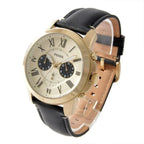 Fossil Grant FS5272 44mm Men’s Chronograph Watch – Cream Dial & Black Genuine Leather Strap