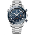 Omega Seamaster 45mm Master Quality Chronograph – Blue Dial, Blue Bezel & Stainless Steel Bracelet