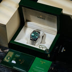 Rolex Datejust 41mm Master Quality Watch – Green Dial & Stainless Steel Jubilee Bracelet