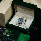 Rolex Datejust 41mm Master Quality Watch – Blue Dial & Stainless Steel Jubilee Bracelet