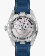 Omega Seamaster Aqua Terra Worldtimer 43mm Master Quality Watch – Dark Blue Dial & Blue Rubber Strap