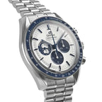 Omega Speedmaster “Silver Snoopy Award” 50th Anniversary Master Quality Watch – White Dial & Stainless Steel Bracelet