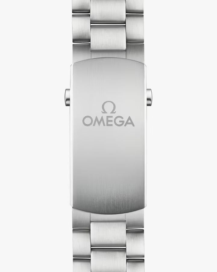 Omega Seamaster 45mm Master Quality Chronograph – Black Dial, Black Bezel & Stainless Steel Bracelet