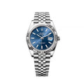Rolex Datejust 41mm Master Quality Watch – Blue Dial & Stainless Steel Jubilee Bracelet