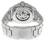 Fossil Modern Machine ME3081 50mm Men’s Automatic Watch – Silver Skeleton Dial & Silver-tone Stainless Steel Bracelet