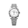 Rolex Datejust 41mm Master Quality Watch – White Dial & Stainless Steel Jubilee Bracelet