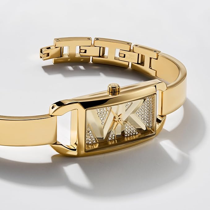 Michael Kors Empire MK4840 30mm Women's Quartz Watch – Gold with Gold Stainless Steel Bracelet