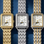 Fossil Raquel ES5399 Women’s Watch – Mother-of-Pearl Dial, Two-Tone Bracelet & Sun & Moon Display