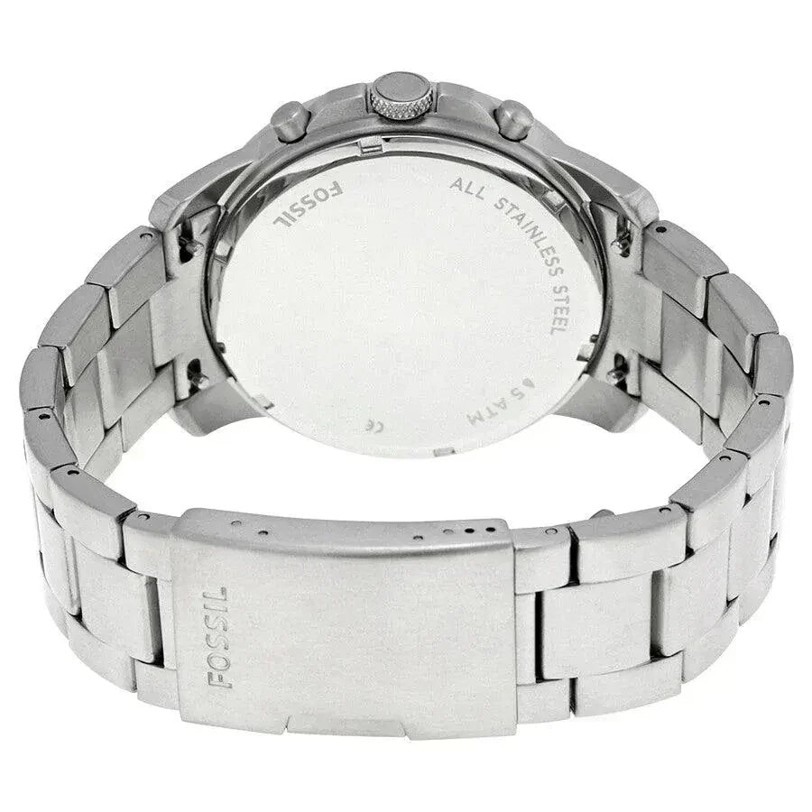 Fossil Grant Sport FS5236 44mm Men’s Chronograph Watch – Black Dial & Silver-tone Stainless Steel Bracelet