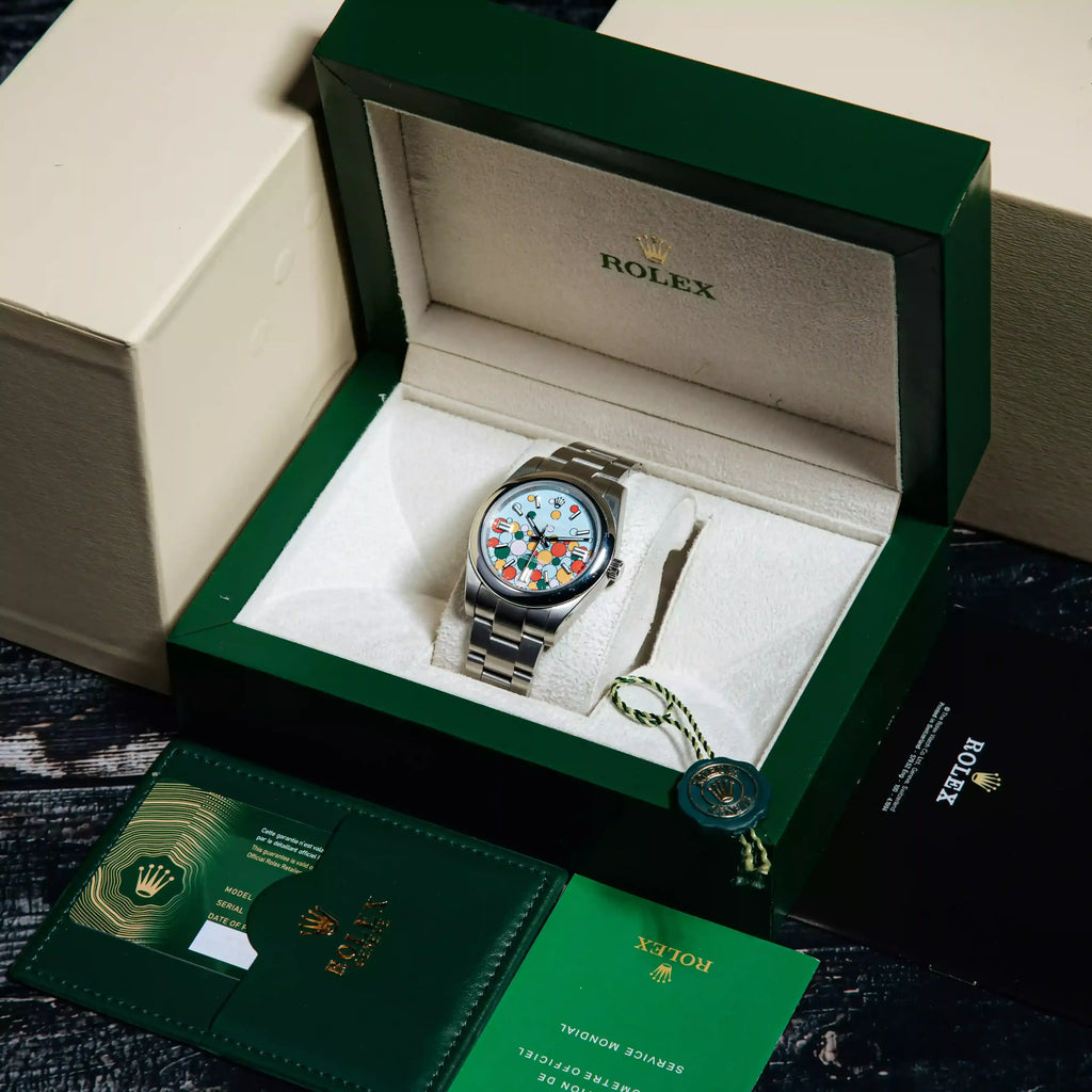 Rolex Oyster Perpetual 41mm Master Quality Watch – Celebration Dial & Stainless Steel Oyster Bracelet