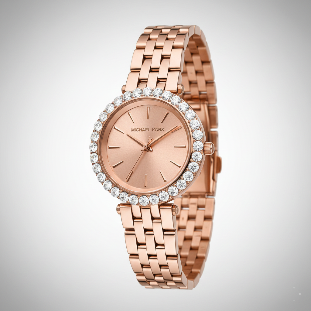 Michael Kors Darci MK4514 39mm Women's Quartz Watch – Rose Gold with Rose Gold Stainless Steel Bracelet