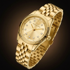Michael Kors Lexington MK4741 26mm Women's Quartz Watch – Gold with Gold Stainless Steel Bracelet