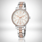 Michael Kors Sofie MK4353 36mm Women's Chronograph Watch – Rose Gold with Rose Gold Stainless Steel Bracelet