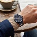 Tommy Hilfiger Signature 1782809 Women's Multi-Function Watch – Blue & Blue Genuine Leather Strap