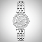 Michael Kors Darci MK3476 33mm Women's Quartz Watch – Silver with Silver Stainless Steel Bracelet