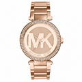 Michael Kors Parker MK5865 39mm Women's Quartz Watch – Sunray Rose Gold with Rose Gold Stainless Steel Bracelet