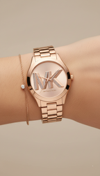 Michael Kors Runway MK4733 38mm Women's Quartz Watch – Rose Gold with Rose Gold Stainless Steel Bracelet