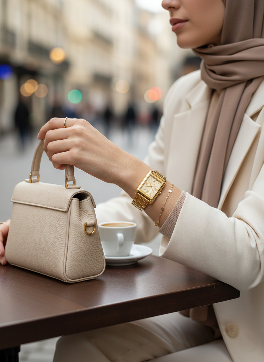Michael Kors Signature MK4904 33mm Women's Quartz Watch – Gold with Gold Stainless Steel Bracelet
