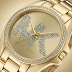 Michael Kors Bradshaw MK6555 39mm Women's Quartz Watch – Gold with Gold Stainless Steel Bracelet
