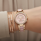 Michael Kors Parker MK6326 39mm Women's Chronograph Watch – Gold with Gold Stainless Steel Bracelet