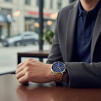 Tommy Hilfiger Signature 1710710 Men's Multi-Function Watch – Blue & Two-Tone Stainless Steel Bracelet