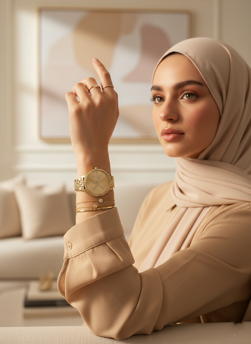 Michael Kors Melissa MK4371 33mm Women's Quartz Watch – Sunray Gold with Gold Stainless Steel Bracelet