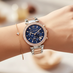 Michael Kors Parker MK6141 39mm Women's Quartz Watch – Rose Gold with Rose Gold Stainless Steel Bracelet