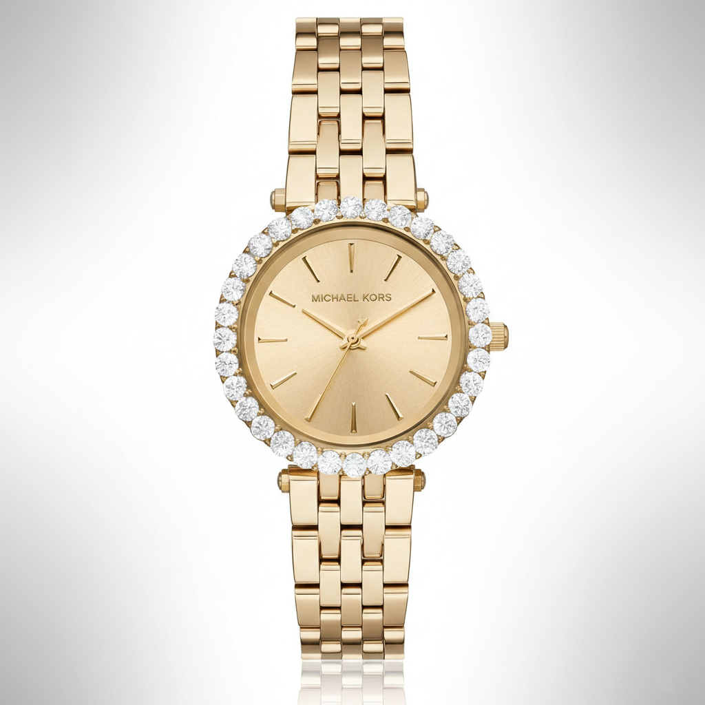 Michael Kors Darci MK4513 39mm Women's Quartz Watch – Gold with Gold Stainless Steel Bracelet