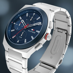 Tommy Hilfiger Connor 1791896 44mm Men's Multi-Function Watch – Blue & Silver Stainless Steel Bracelet