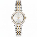 Michael Kors Darci MK3405 33mm Women's Quartz Watch – Silver with Two-Tone Stainless Steel Bracelet