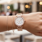 Michael Kors Parker MK5616 39mm Women's Quartz Watch – Rose Gold with Rose Gold Stainless Steel Bracelet