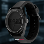 Tommy Hilfiger San Diego 1791928 44mm Men's Quartz Watch – Black & Black Silicone Strap