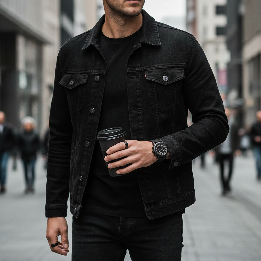 Emporio Armani Luigi Slim AR11133 43mm Men's Chronograph Watch – Black & Black Silicone Strap