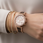 Michael Kors Parker MK5538 39mm Women's Chronograph Watch – Rose Gold with Rose Gold Stainless Steel Bracelet