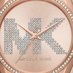 Michael Kors Bradshaw MK6556 39mm Women's Quartz Watch – Rose Gold with Rose Gold Stainless Steel Bracelet