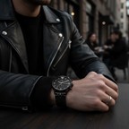 Emporio Armani Retro AR1934 43mm Men's Chronograph Watch – Black & Black Stainless Steel Bracelet