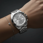 Michael Kors Bradshaw MK5535 43mm Women's Quartz Watch – Silver with Silver Stainless Steel Bracelet
