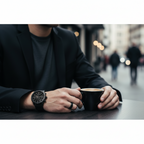 Emporio Armani Mario AR11242 43mm Men's Chronograph Watch – Black & Black Stainless Steel Bracelet