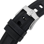 Omega Seamaster Diver 300M 42mm Master Quality Watch – Black Dial, Black Bezel & Black Rubber Strap