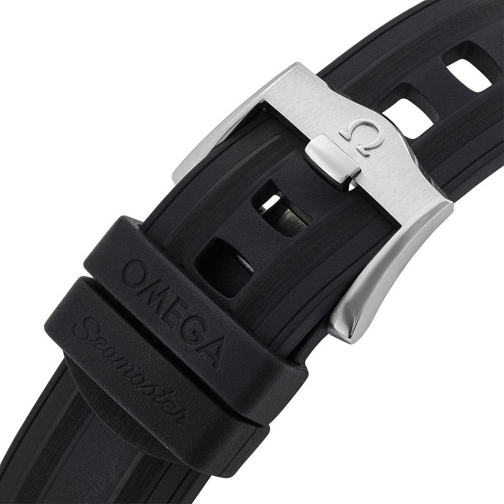 Omega Seamaster Diver 300M 42mm Master Quality Watch – Black Dial, Black Bezel & Black Rubber Strap