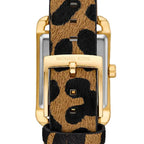 Michael Kors Emery MK1115 Women's Quartz Watch – Black with Black Genuine Leather Strap