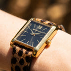 Michael Kors Emery MK1115 Women's Quartz Watch – Black with Black Genuine Leather Strap