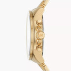 Michael Kors Wren MK6952 38mm Women's Chronograph Watch – Gold with Gold Stainless Steel Bracelet