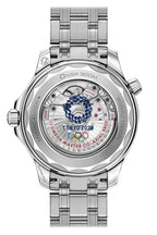 Omega Seamaster Diver 300M 42mm Master Quality Watch – White Dial, Blue Bezel & Stainless Steel Bracelet