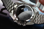 Omega Speedmaster “Silver Snoopy Award” 50th Anniversary Master Quality Watch – White Dial & Stainless Steel Bracelet