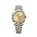 Rolex Datejust 41mm Master Quality Watch – Gold-Tone Dial & Two-Tone Jubilee Bracelet