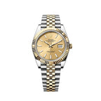 Rolex Datejust 41mm Master Quality Watch – Gold-Tone Dial & Two-Tone Jubilee Bracelet