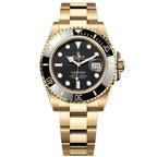 Rolex Submariner Master Quality Watch – Black Dial & Gold-Tone Oyster Bracelet